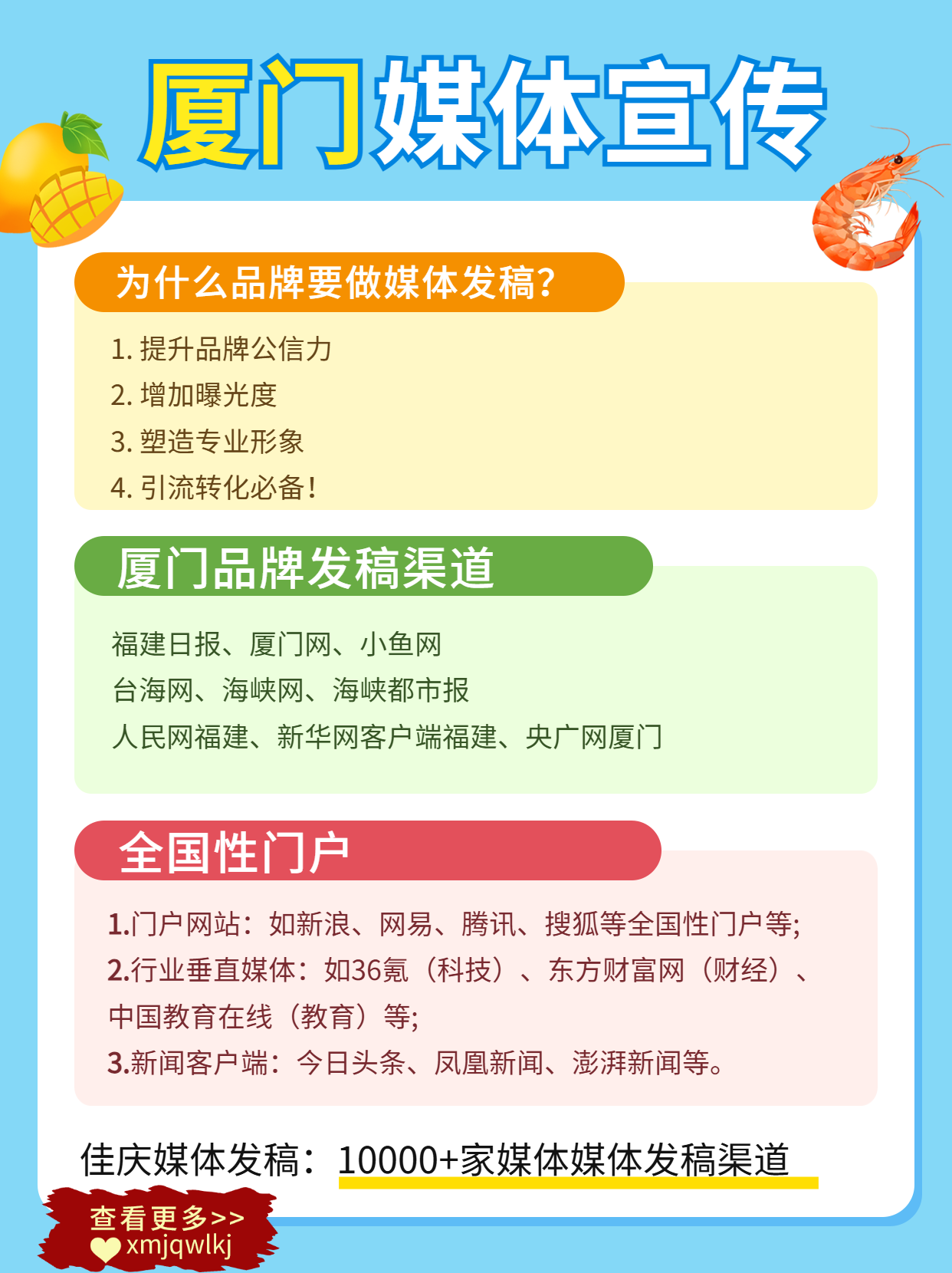 廈門品牌宣傳，媒體發(fā)稿有哪些渠道或平臺？